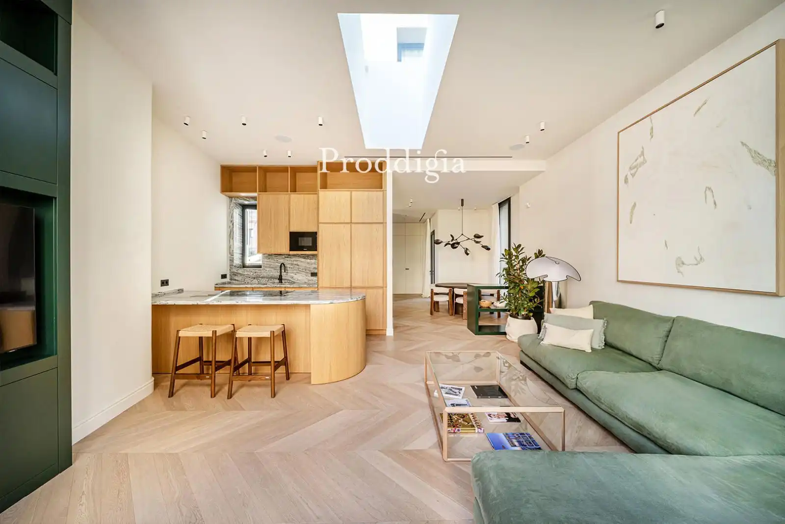 Sala d'estar de Casa o xalet en venda en Barcelona amb Aire condicionat, Calefacció i Jardí privat