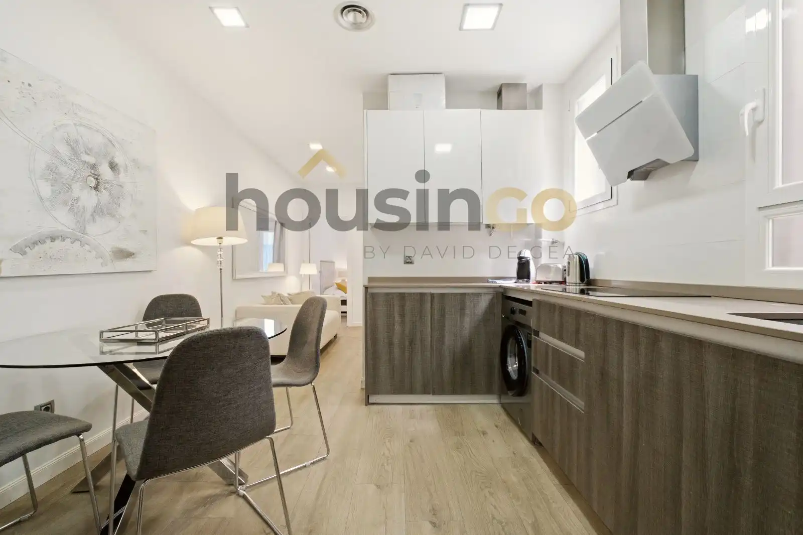 Küche von Wohnung zum Verkauf in Madrid mit Klimaanlage, Heizung und Terrasse