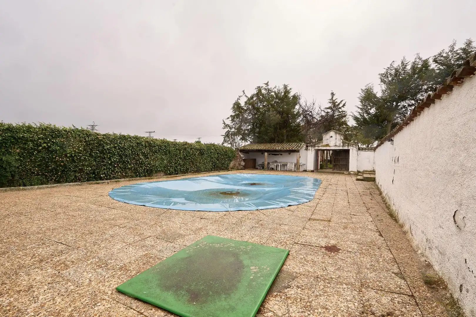 Piscina de Finca rústica en venta en Horcajo Medianero