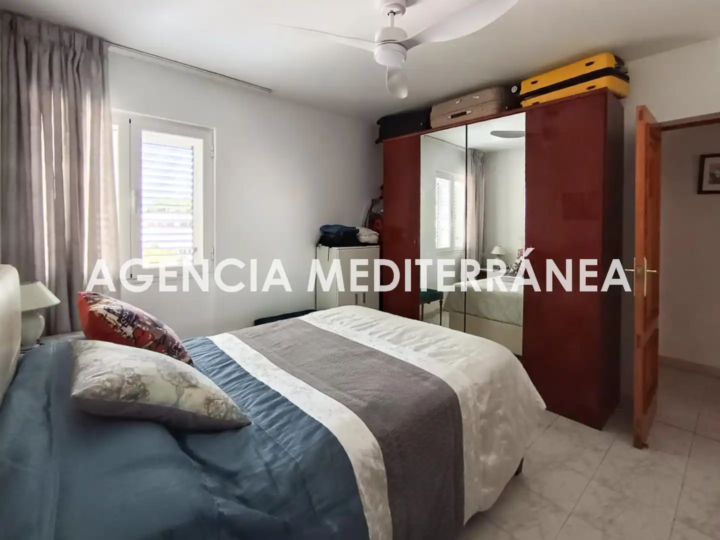 Dormitori de Apartament en venda en Santa Eulària des Riu amb Aire condicionat, Calefacció i Jardí privat