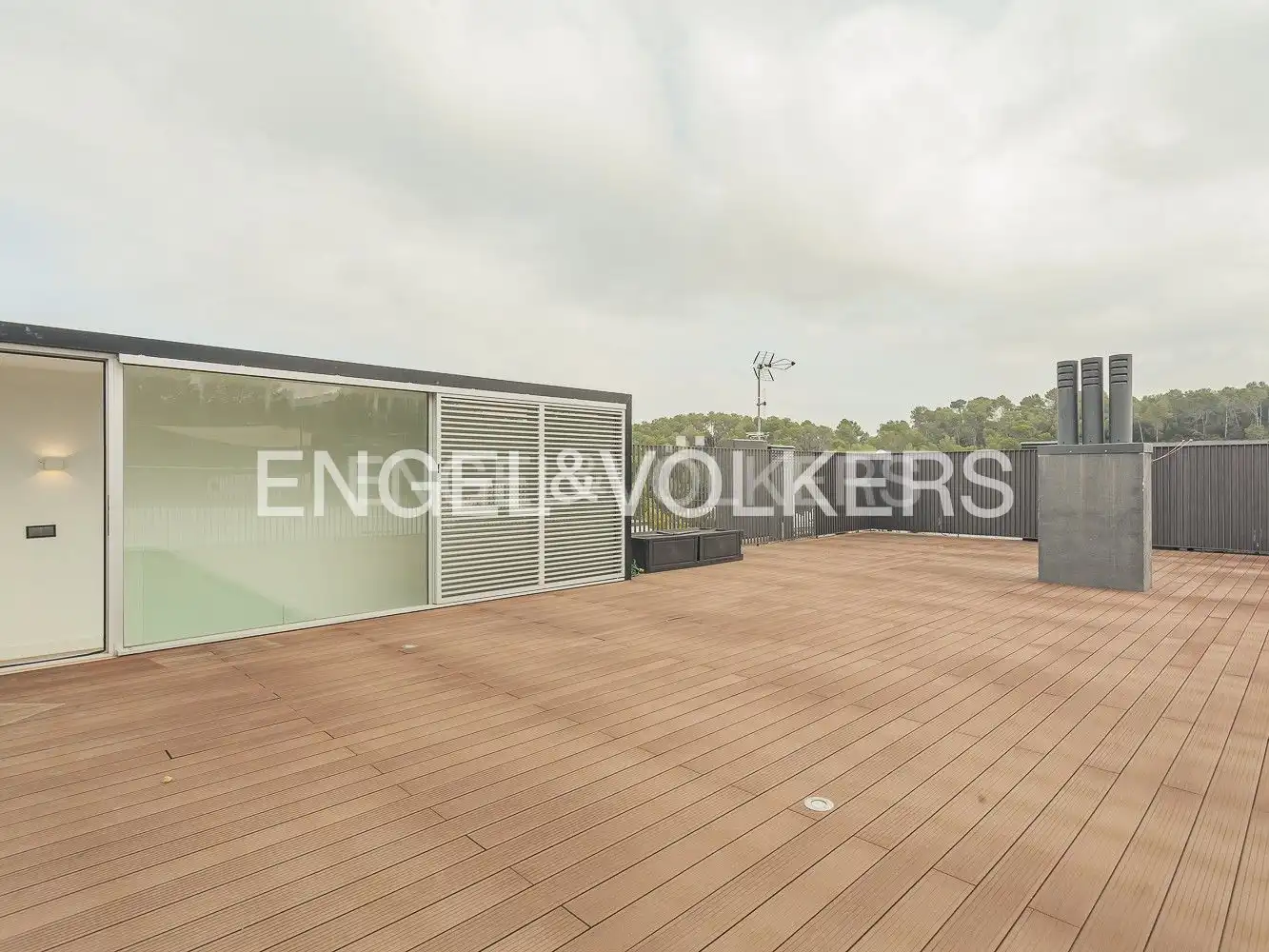 Terrace of Attic for sale in Sant Cugat del Vallès  with Air Conditioner, Heating and Private garden