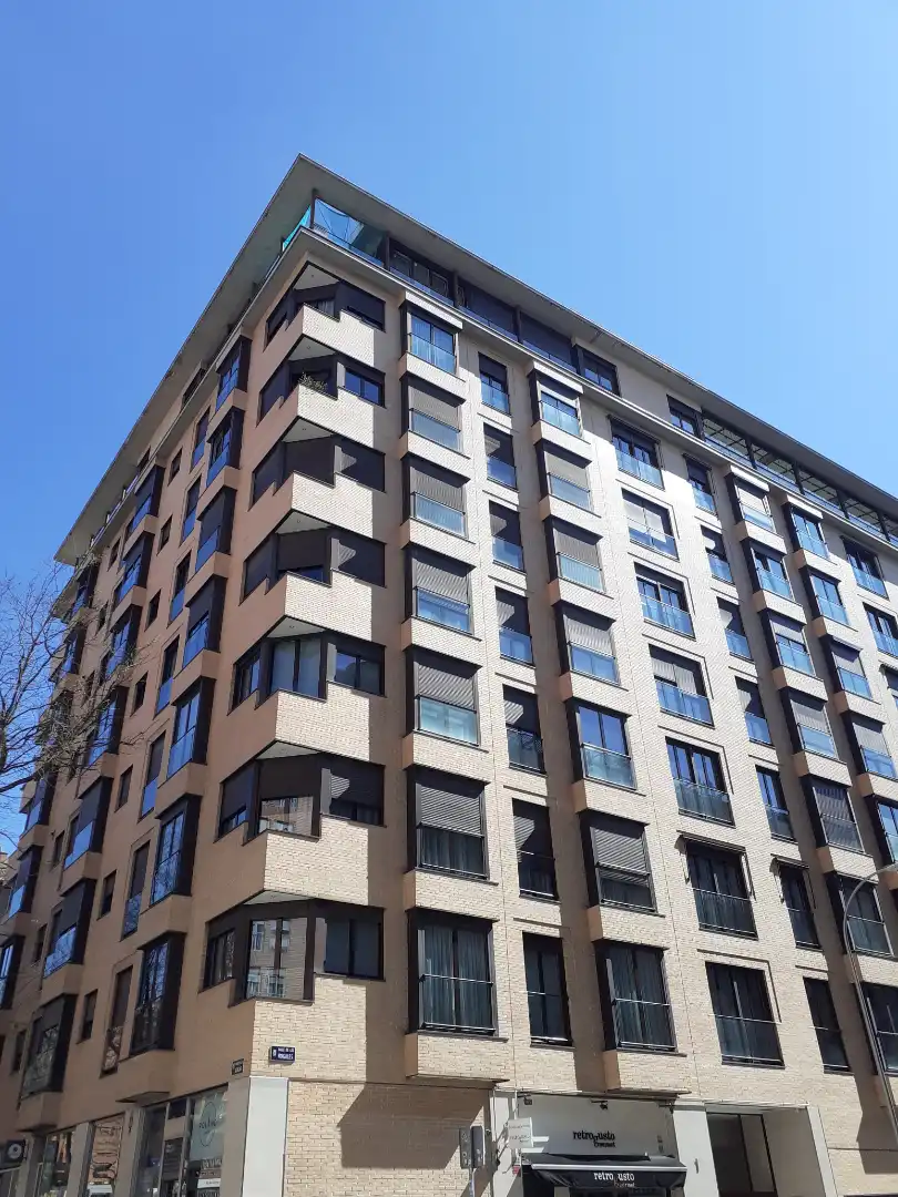 Exterior view of Garage for sale in  Madrid Capital