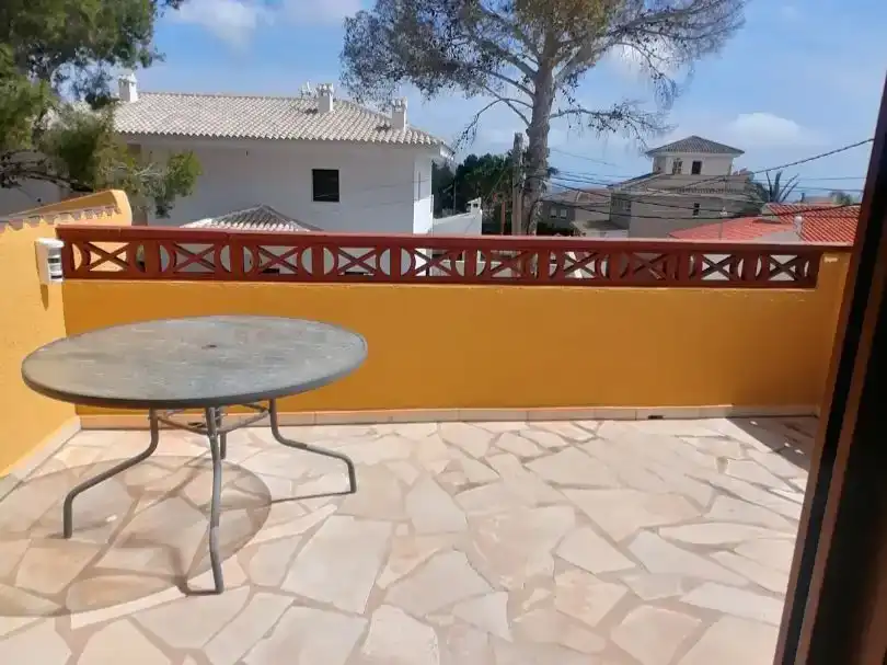 Terrassa de Casa o xalet en venda en La Nucia amb Aire condicionat, Parquet i Piscina