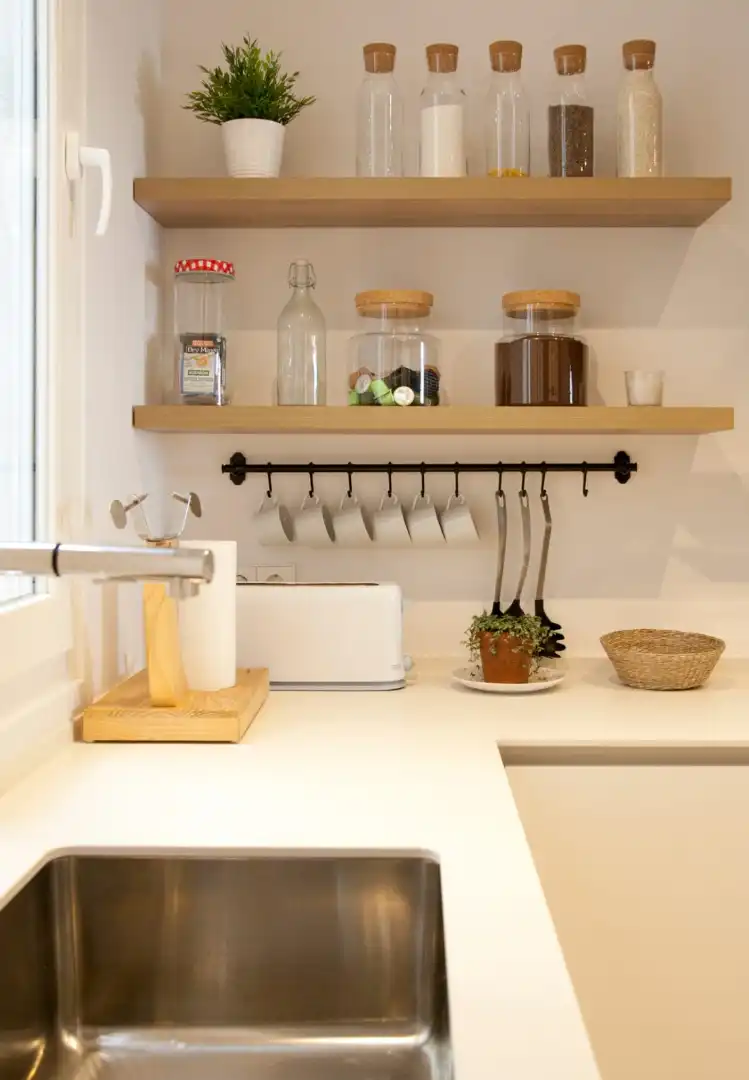 Cocina de Piso de alquiler en Madrid con Aire acondicionado, Calefacción y Parquet