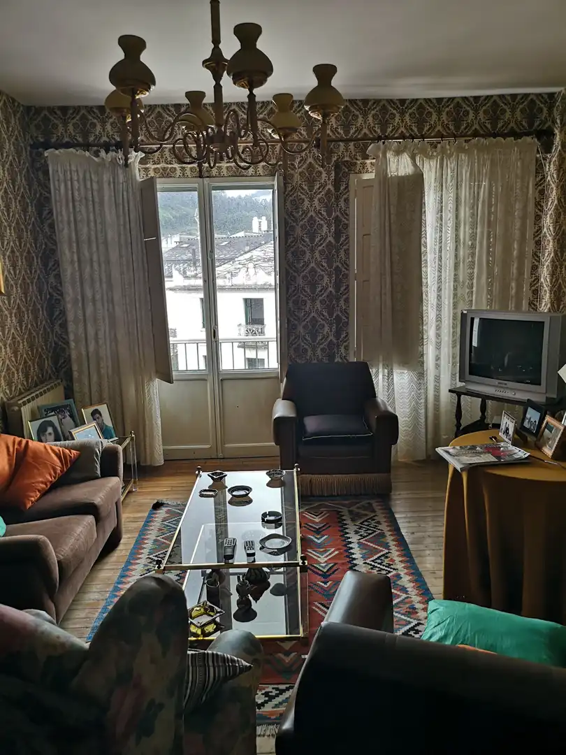 Sala d'estar de Casa o xalet en venda en Lourenzá amb Jardí privat i Moblat