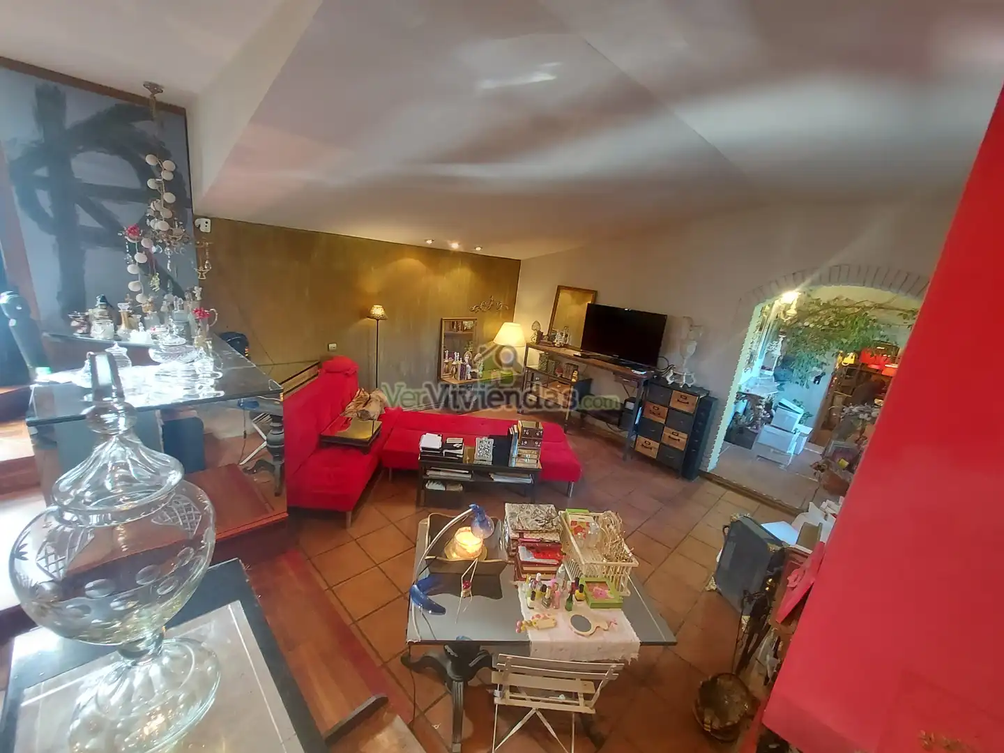 Sala de estar de Casa o chalet en venta en Vallirana con Calefacción, Jardín privado y Terraza