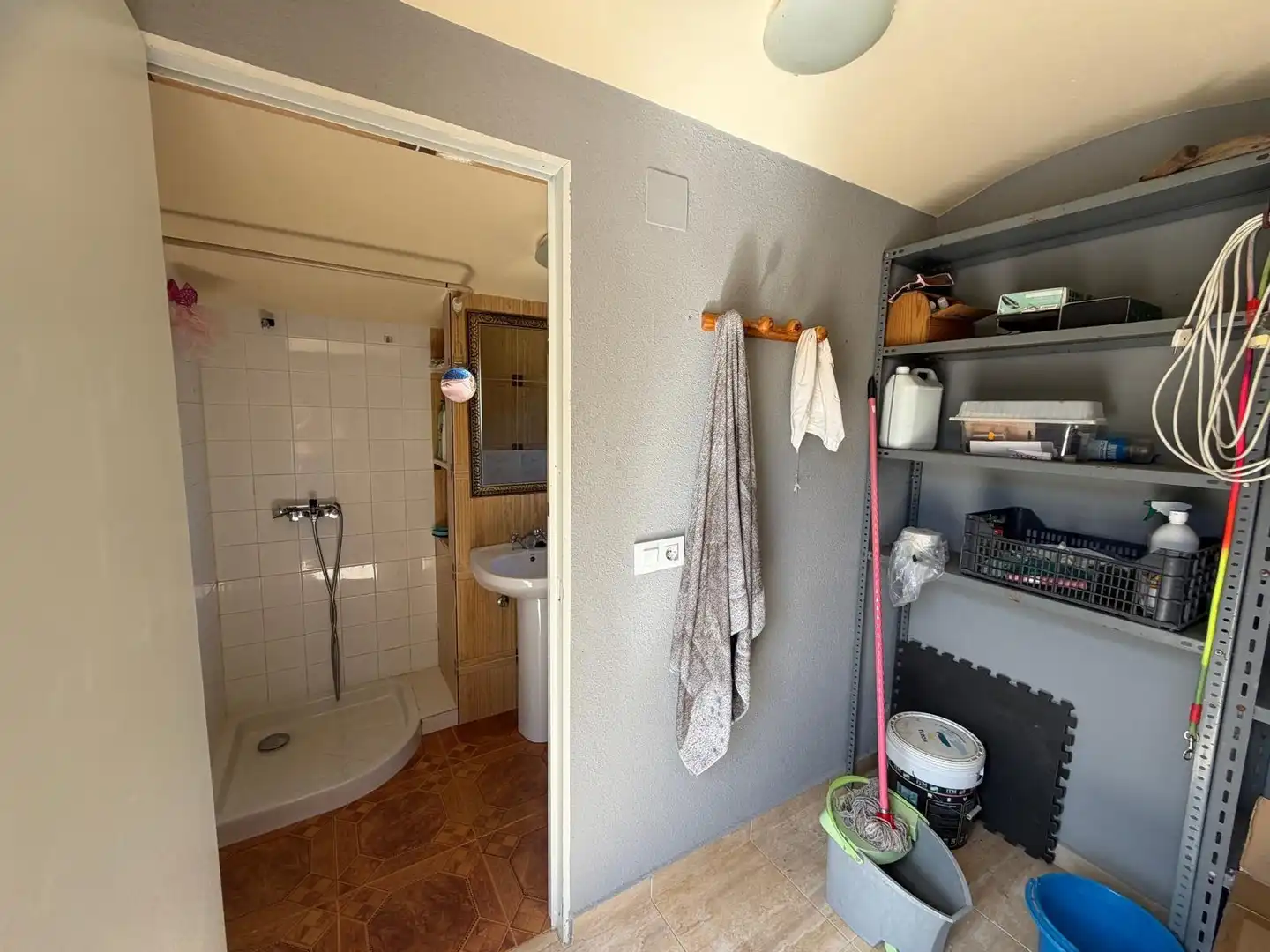 Baño de Casa o chalet en venta en Casar de Cáceres con Aire acondicionado, Calefacción y Terraza