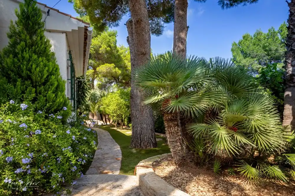 Jardín de Casa o chalet en venta en Dénia con Aire acondicionado, Calefacción y Trastero