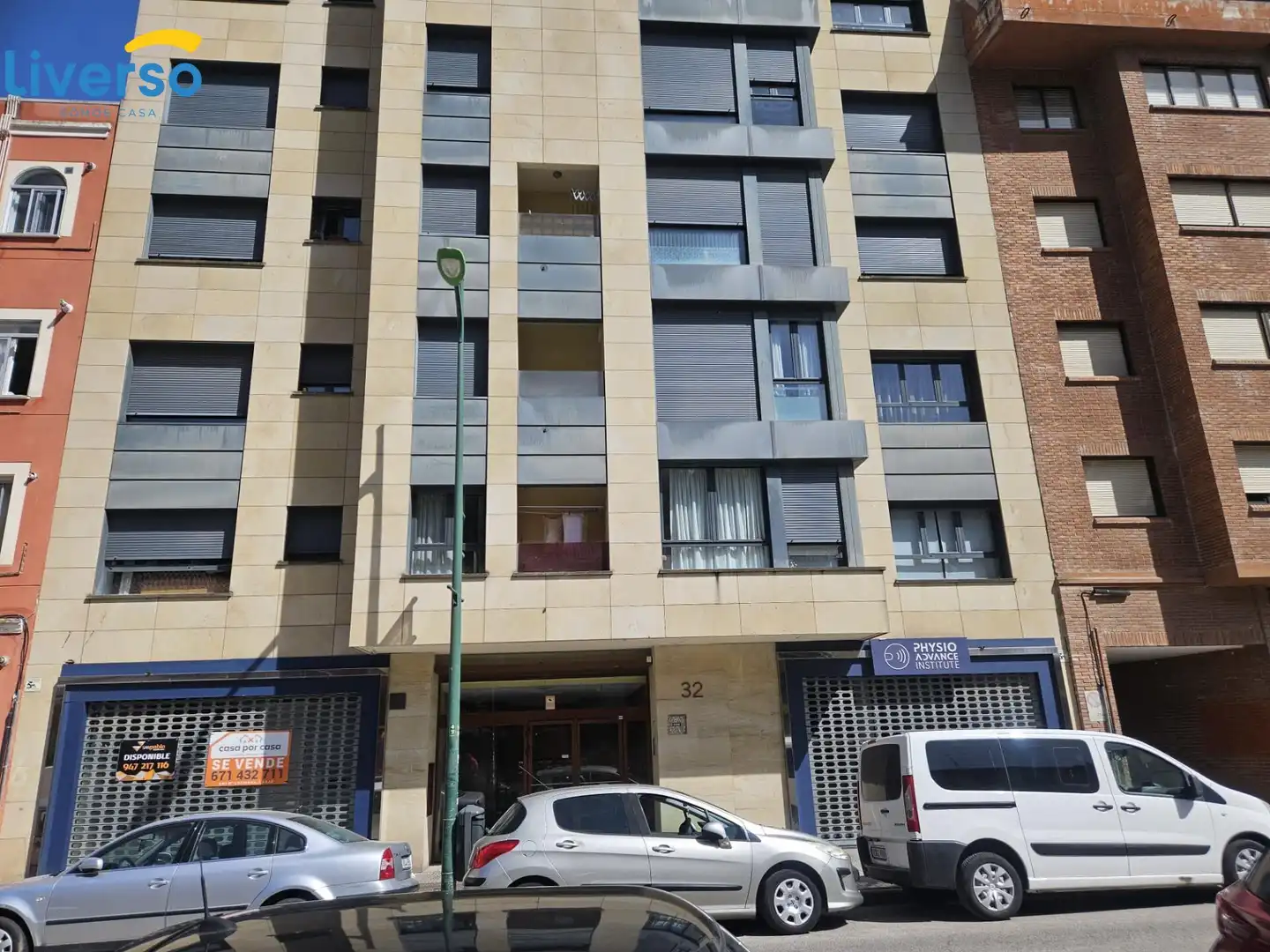 Exterior view of Flat for sale in Burgos  with Furnished