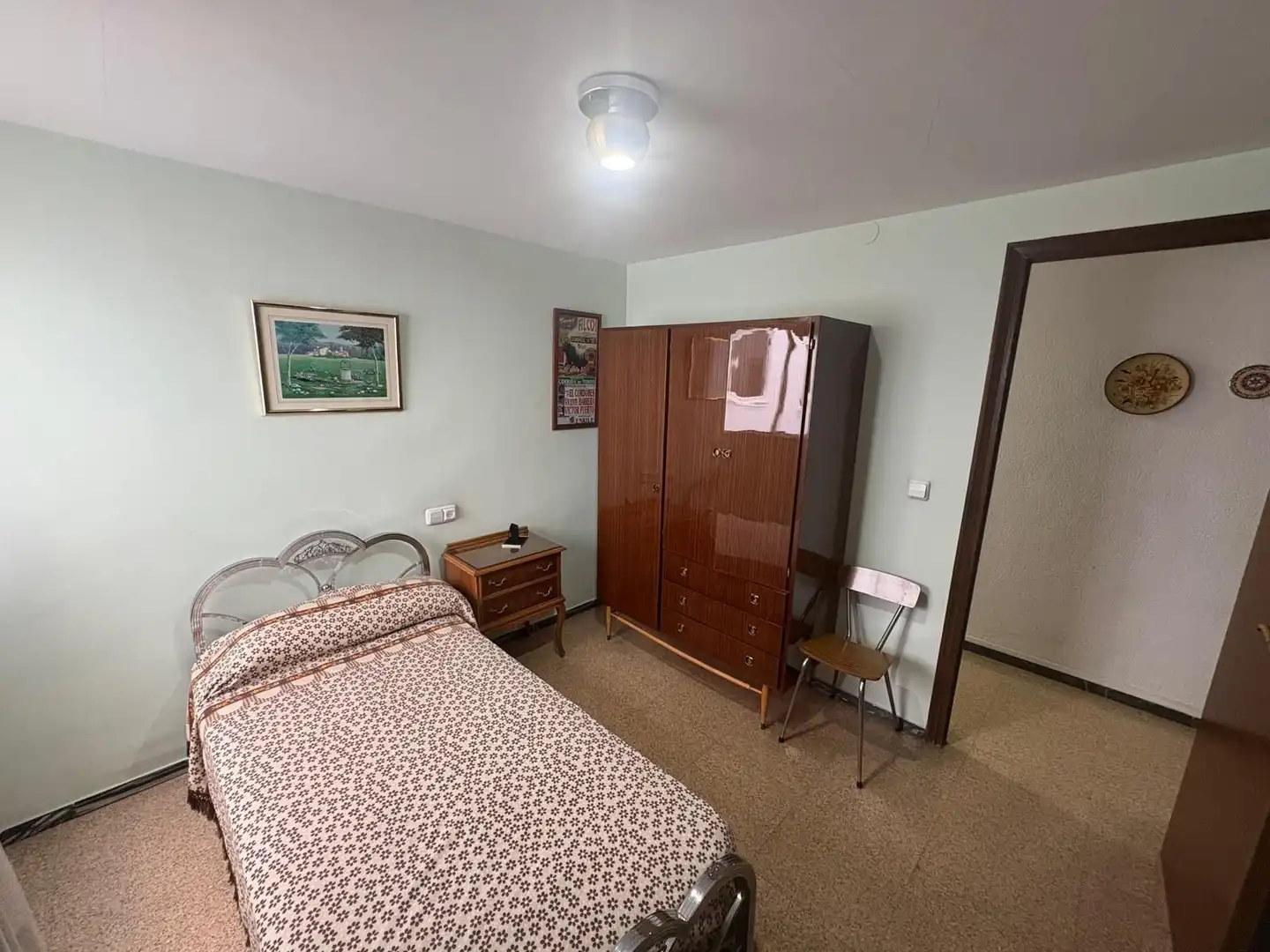 Bedroom of Flat for sale in Alcoy / Alcoi  with Air Conditioner, Storage room and Furnished