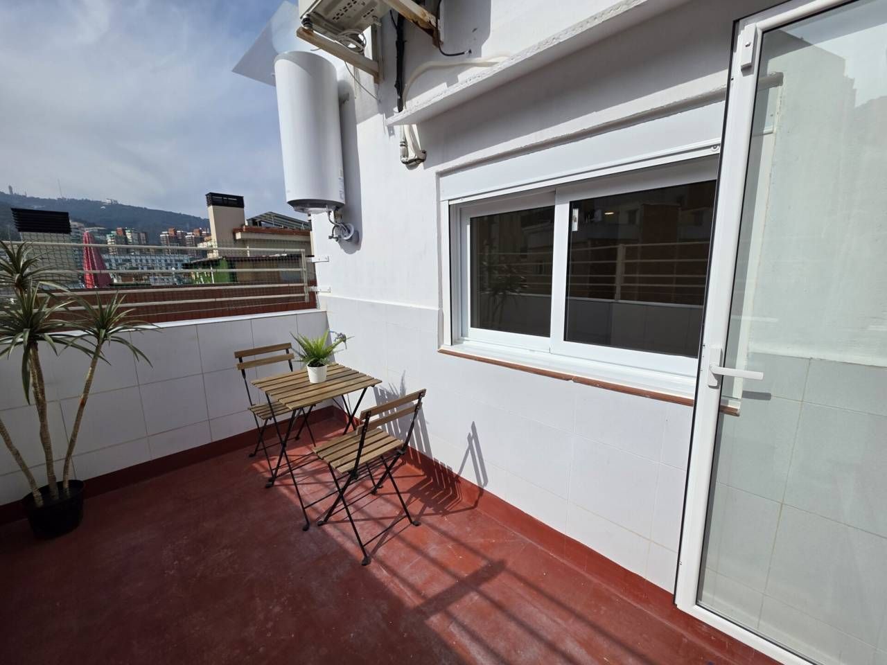 Terraza de Ático en venta en  Barcelona Capital con Aire acondicionado, Calefacción y Parquet