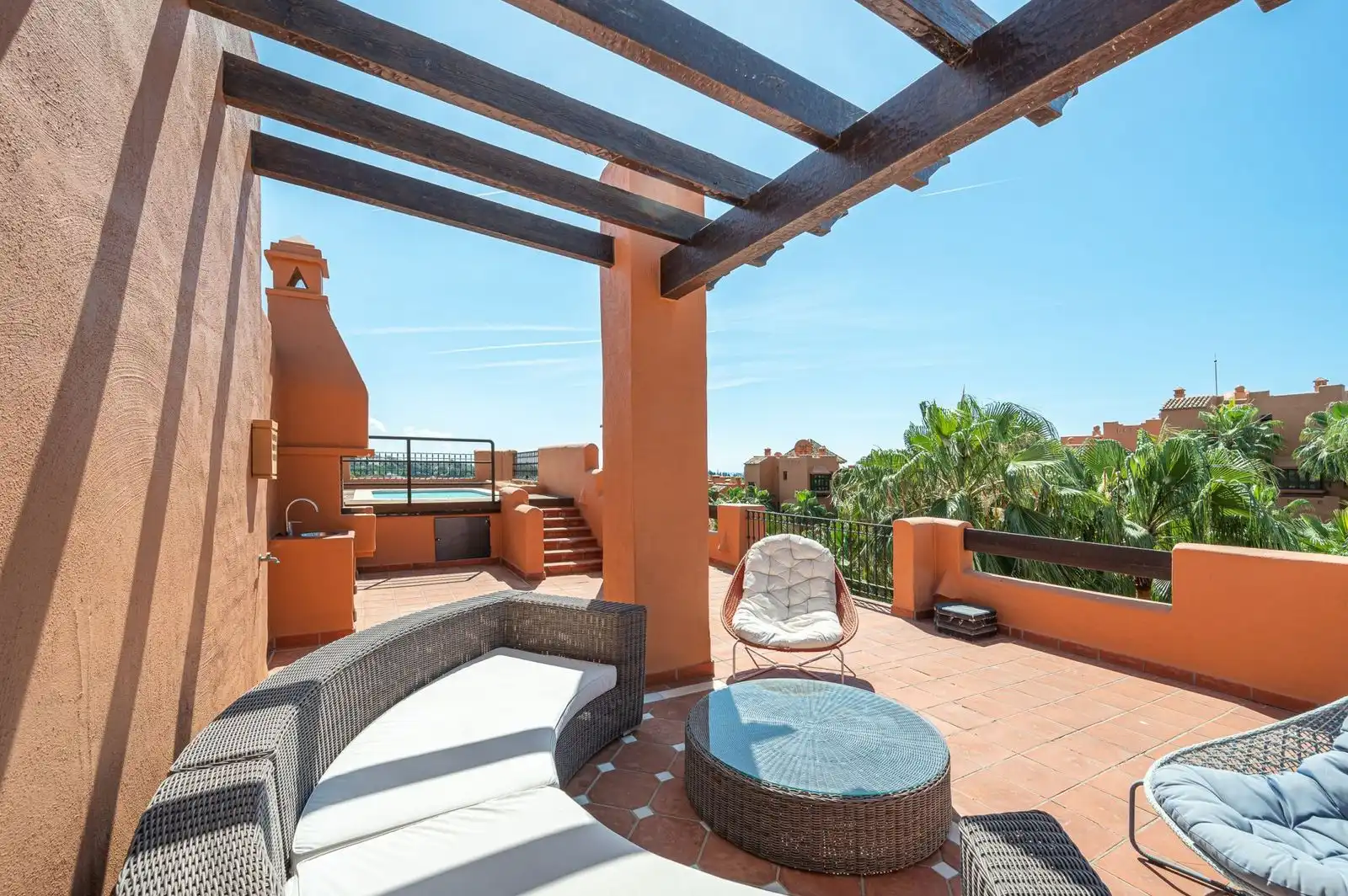 Terraza de Ático en venta en Marbella con Terraza, Trastero y Piscina comunitaria