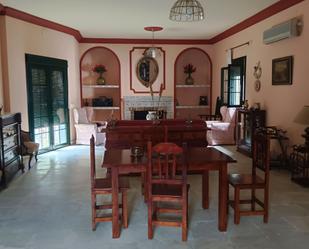 Dining room of House or chalet for sale in Los Marines  with Air Conditioner, Private garden and Furnished