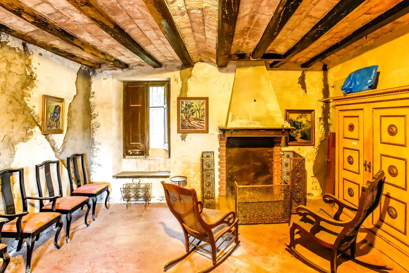 Sala d'estar de Finca rústica en venda en Cardedeu