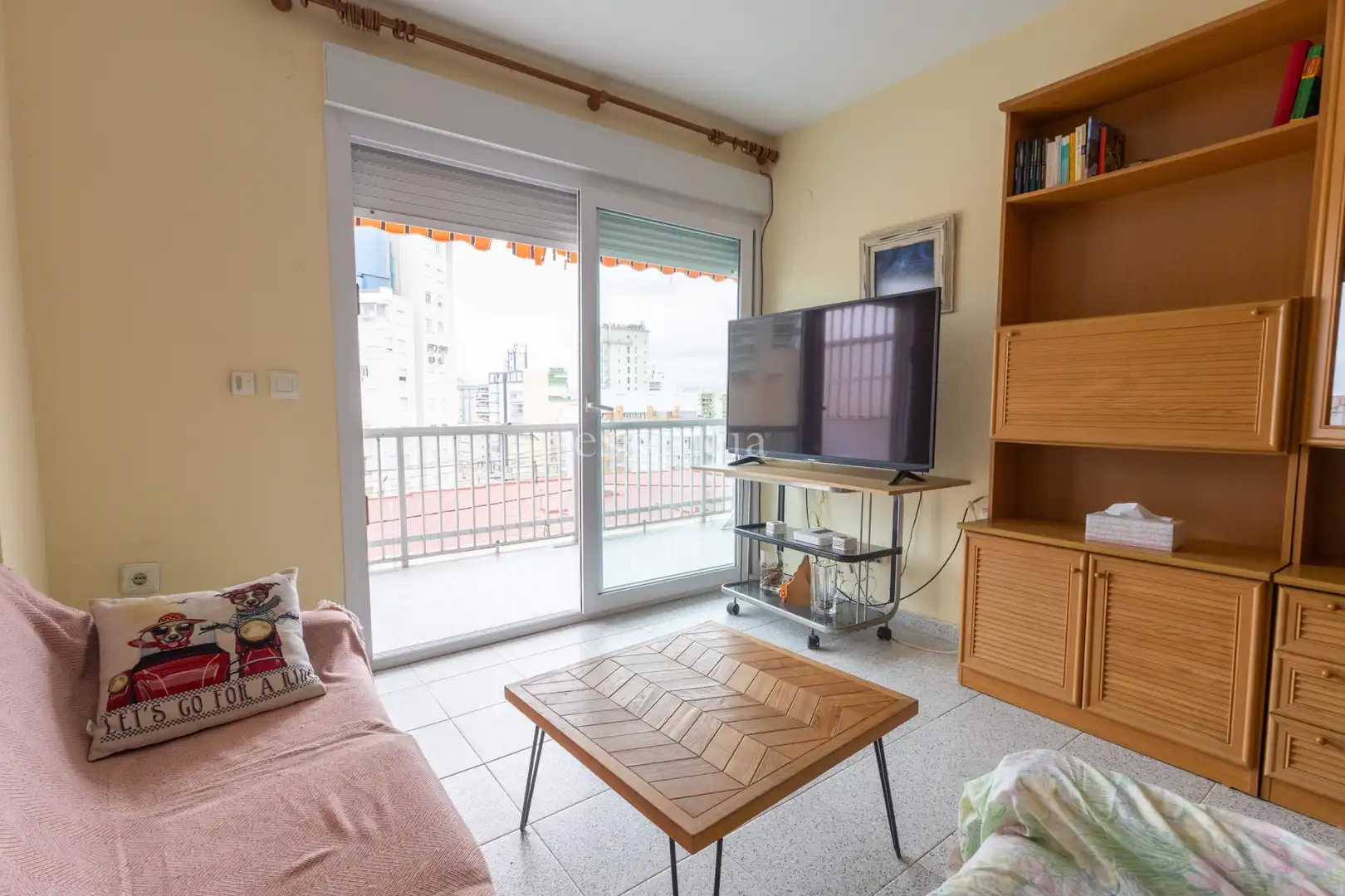 Sala de estar de Apartamento en venta en Gandia con Aire acondicionado, Terraza y Balcón