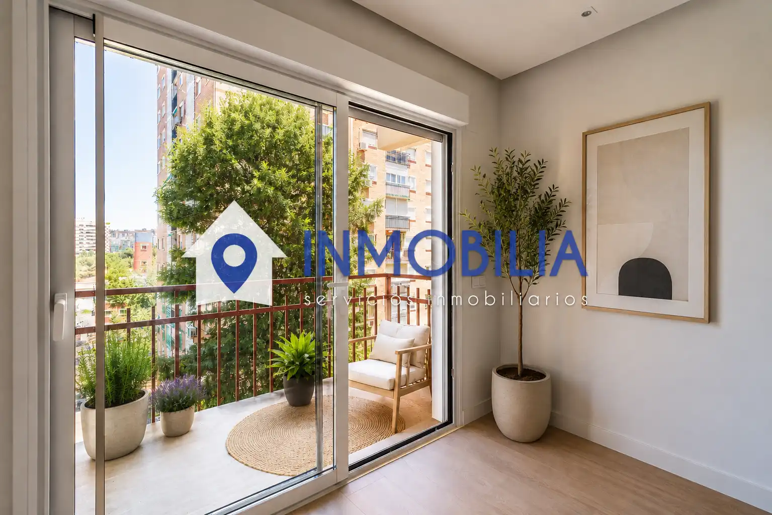 Bedroom of Flat for sale in Madrid  with Air Conditioner, Heating and Terrace