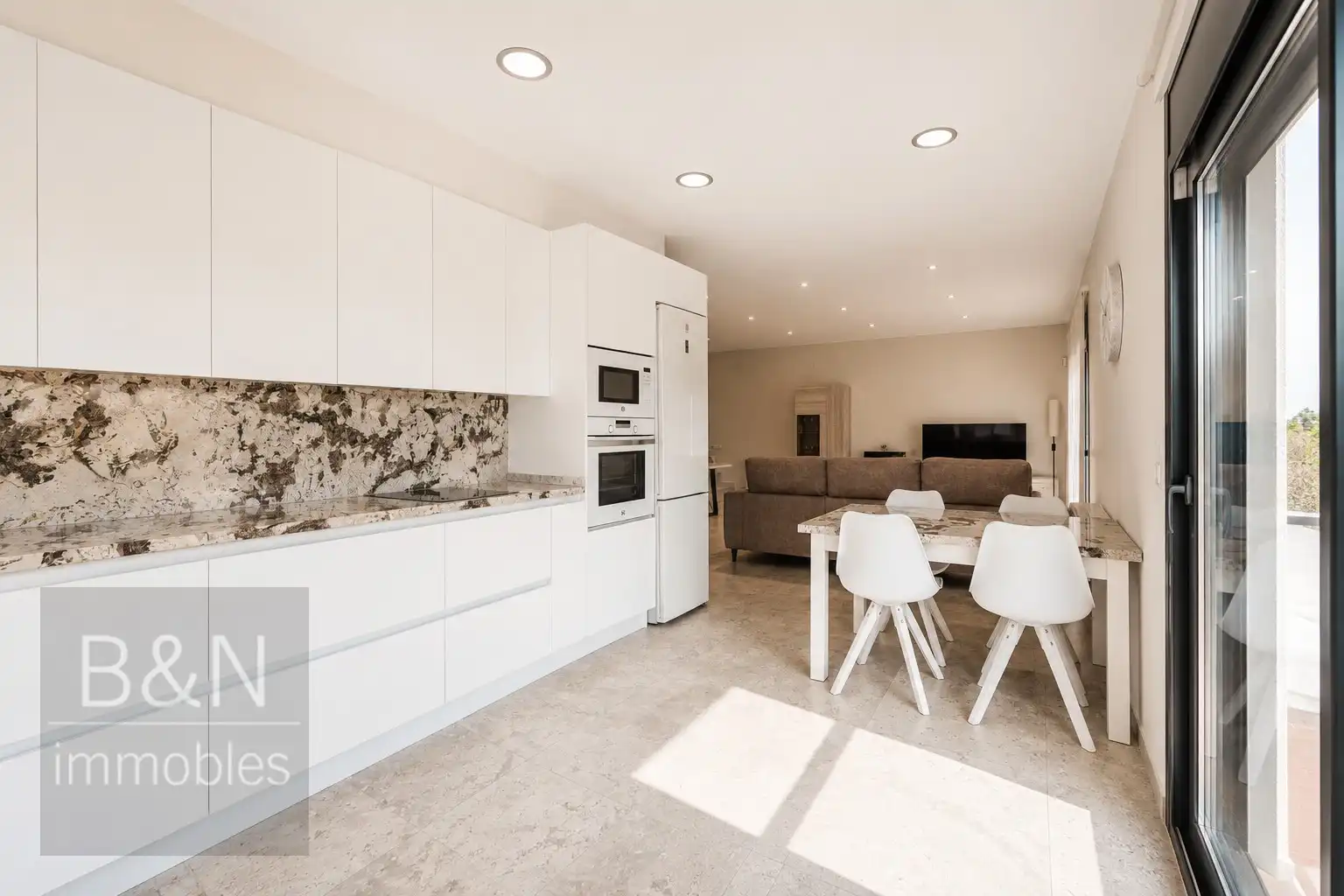 Cocina de Casa o chalet en venta en Terrassa con Aire acondicionado, Calefacción y Jardín privado