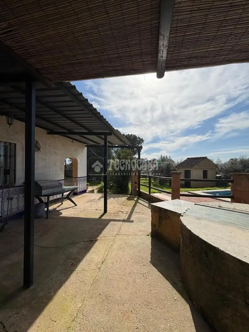 Terrasse von Country house zum Verkauf in Utrera mit Klimaanlage und Heizung