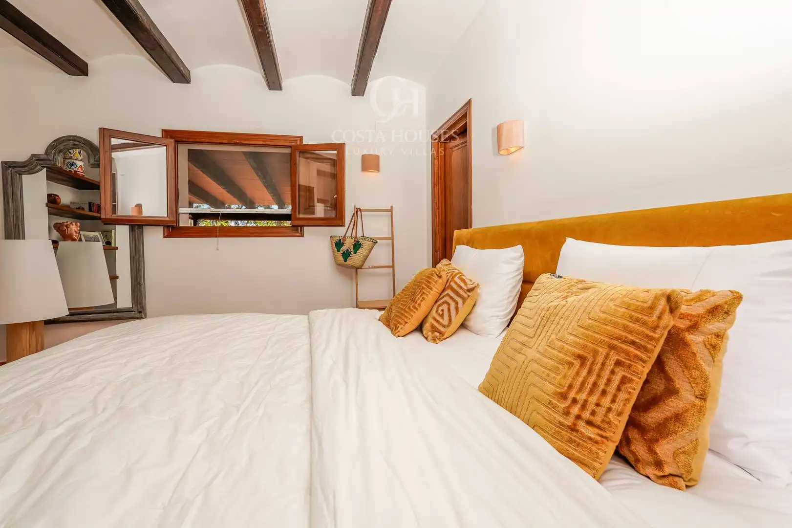 Bedroom of Houses for sale in Jávea / Xàbia  with Air Conditioner, Heating and Private garden
