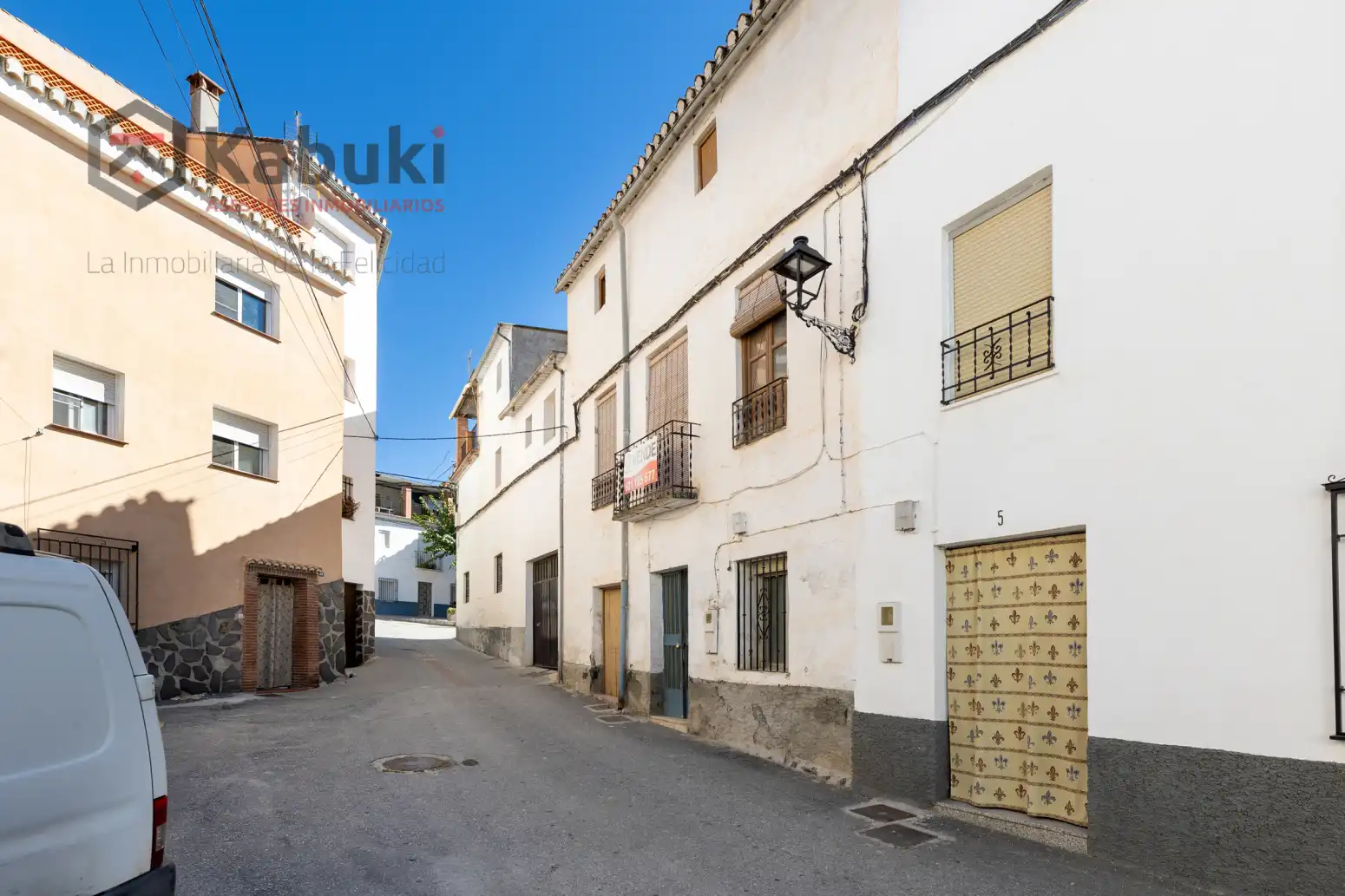 Vista exterior de Casa adosada en venta en Beas de Granada con Terraza