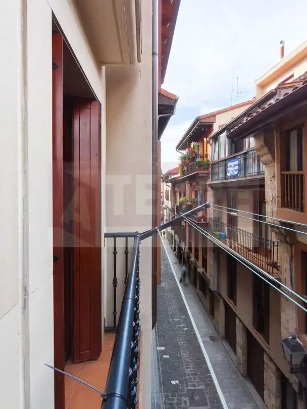 Balcony of Flat for sale in Errenteria  with Heating, Furnished and Balcony