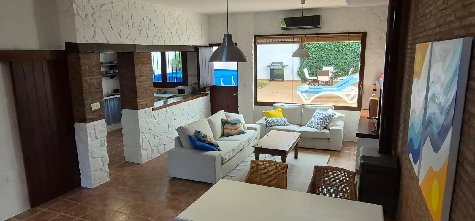 Sala d'estar de Casa o xalet en venda en Antequera amb Aire condicionat, Calefacció i Terrassa