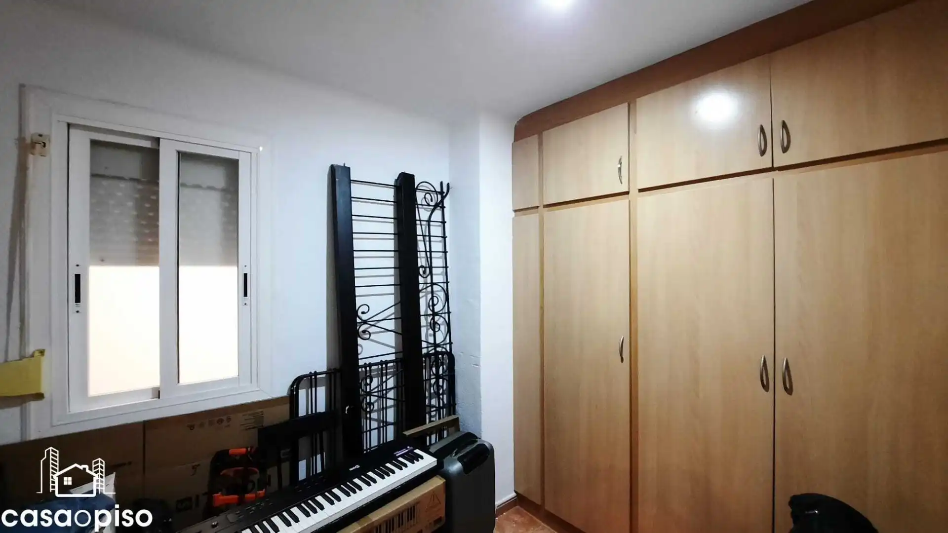 Bedroom of Flat for sale in Terrassa  with Air Conditioner