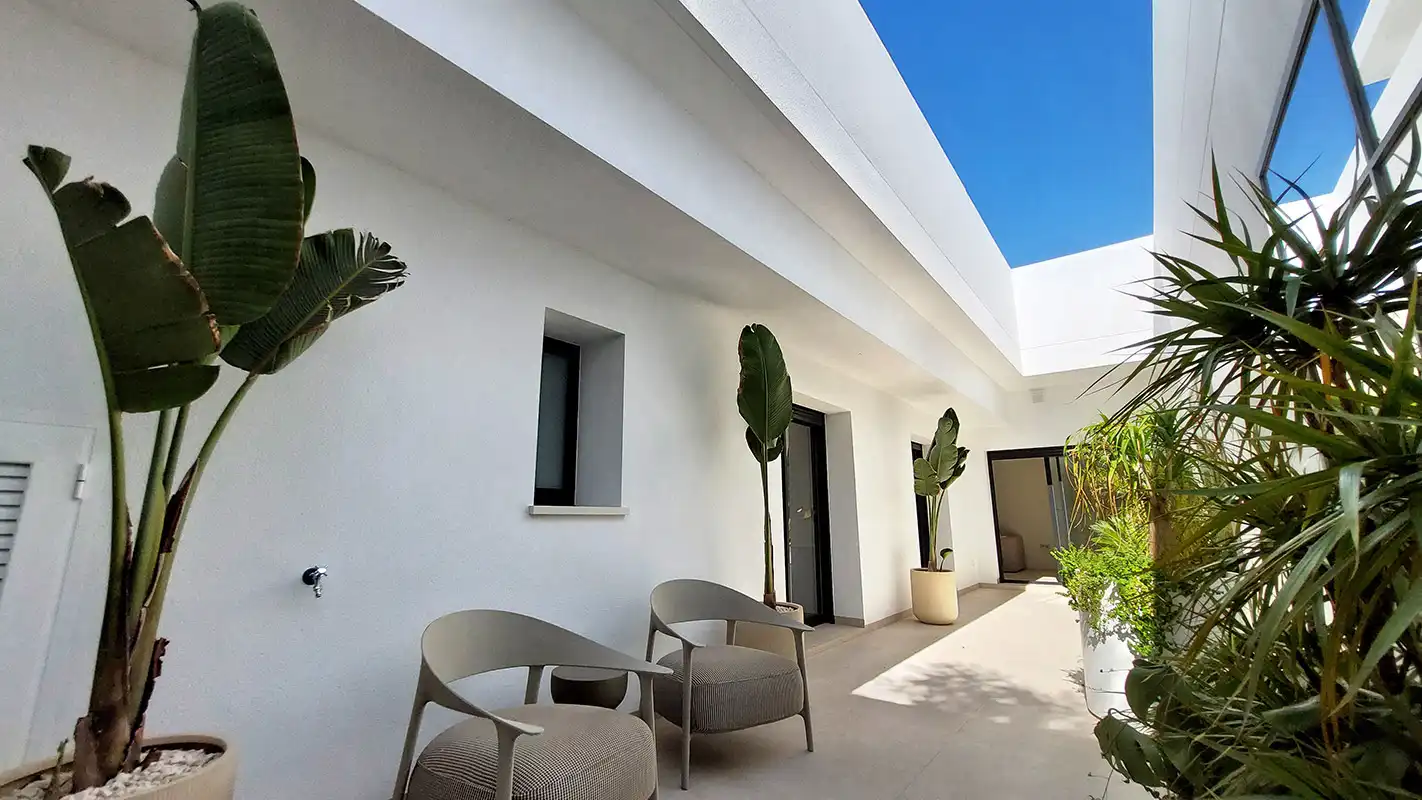 Terraza de Casa o chalet en venta en Rojales con Aire acondicionado, Calefacción y Jardín privado