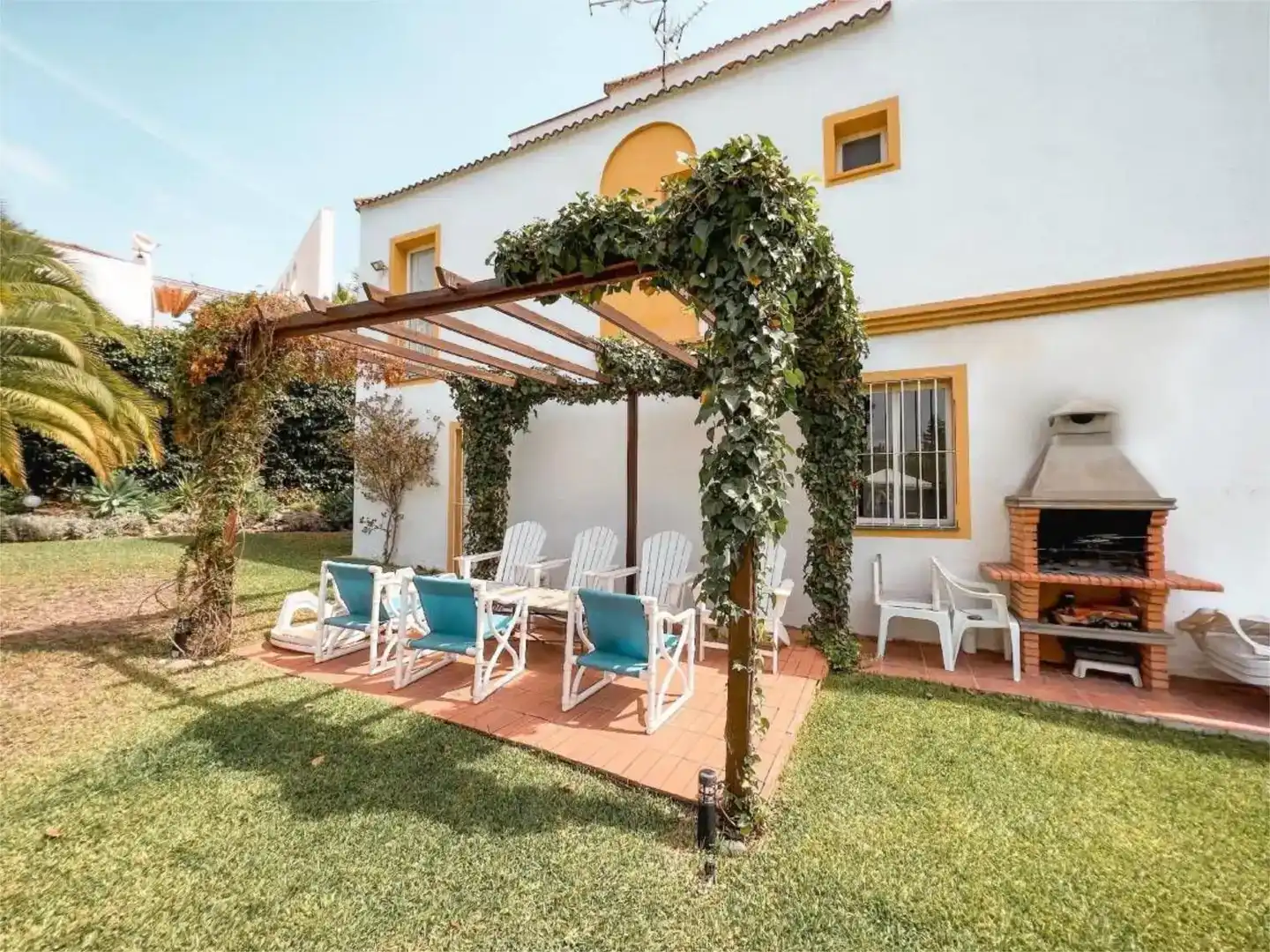 Terrassa de Casa o xalet de lloguer en Nueva Andalucía