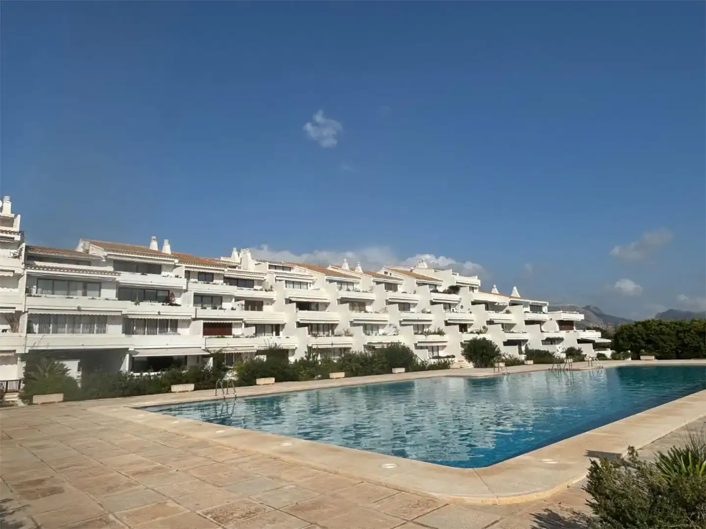 Vista exterior de Apartamento en venta en Altea con Aire acondicionado, Jardín privado y Piscina