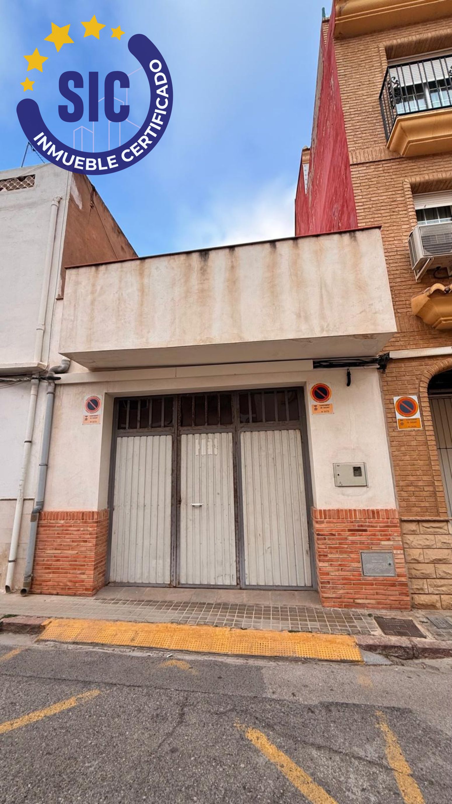 Exterior view of Single-family semi-detached for sale in Sagunto / Sagunt