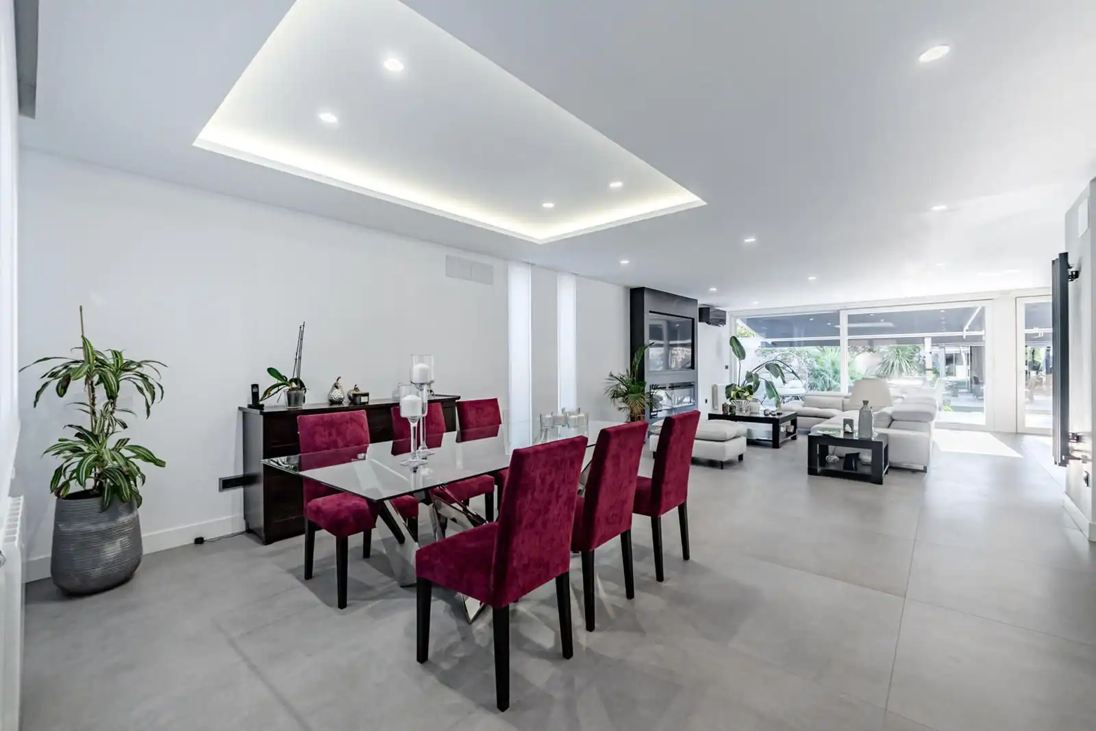 Comedor de Casa adosada en venta en Torrejón de la Calzada con Aire acondicionado, Calefacción y Terraza