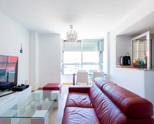 Living room of Flat for sale in  Valencia Capital  with Air Conditioner, Terrace and Balcony