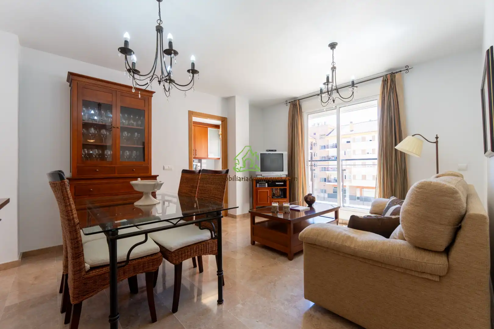 Living room of Apartments for sale in Murcia  with Air Conditioner, Storage room and Furnished