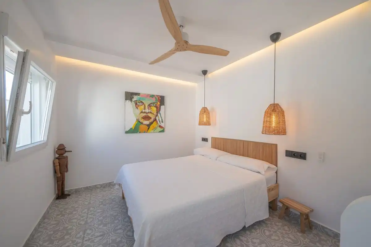 Bedroom of Houses for sale in Oliva  with Air Conditioner, Heating and Private garden