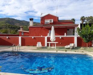 Swimming pool of Country house for sale in Borriol  with Air Conditioner, Terrace and Swimming Pool