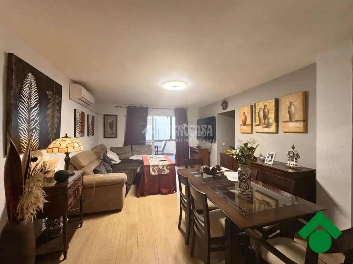 Living room of Flat for sale in Pizarra  with Air Conditioner and Terrace