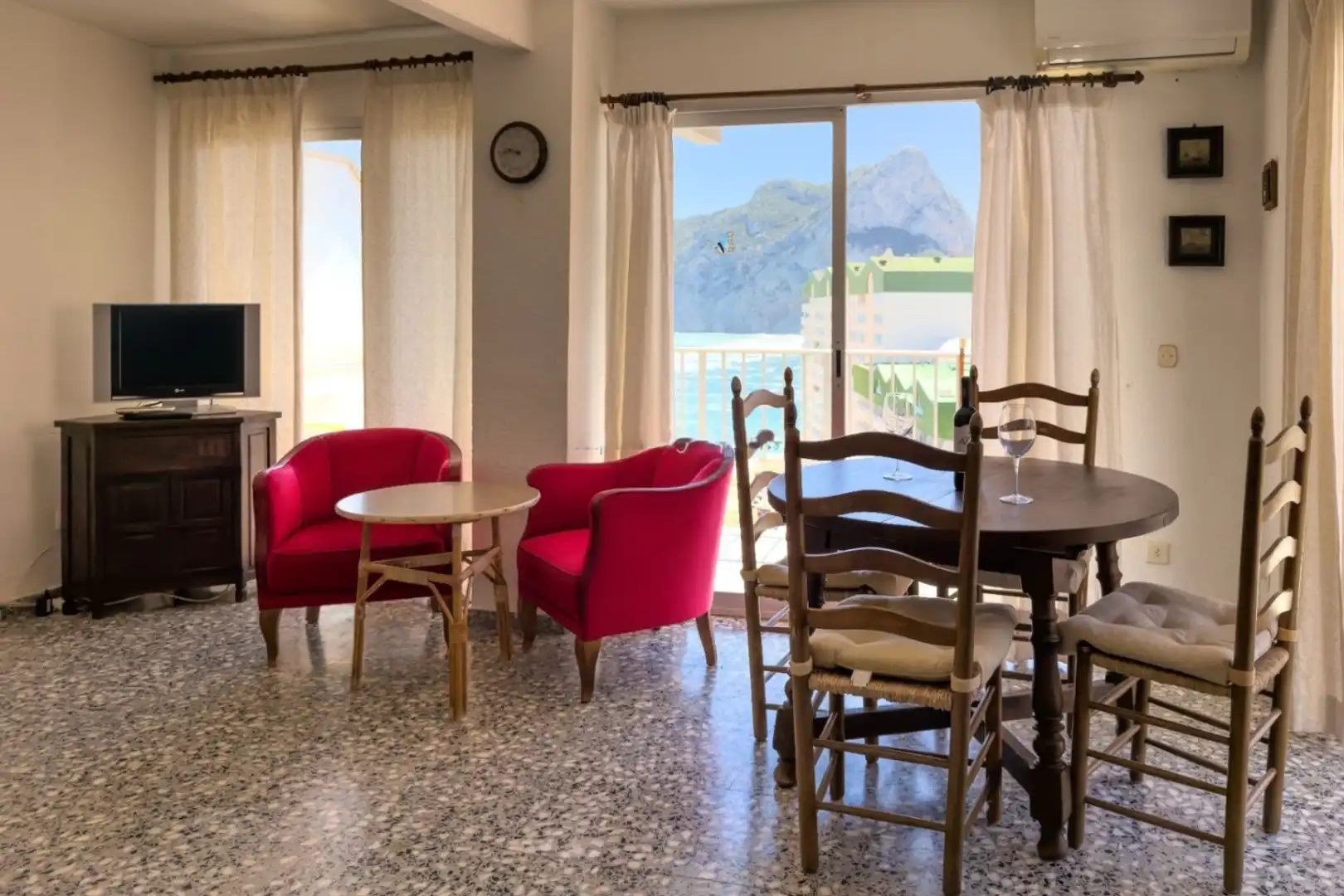 Comedor de Apartamento en venta en Calpe / Calp con Aire acondicionado, Calefacción y Terraza