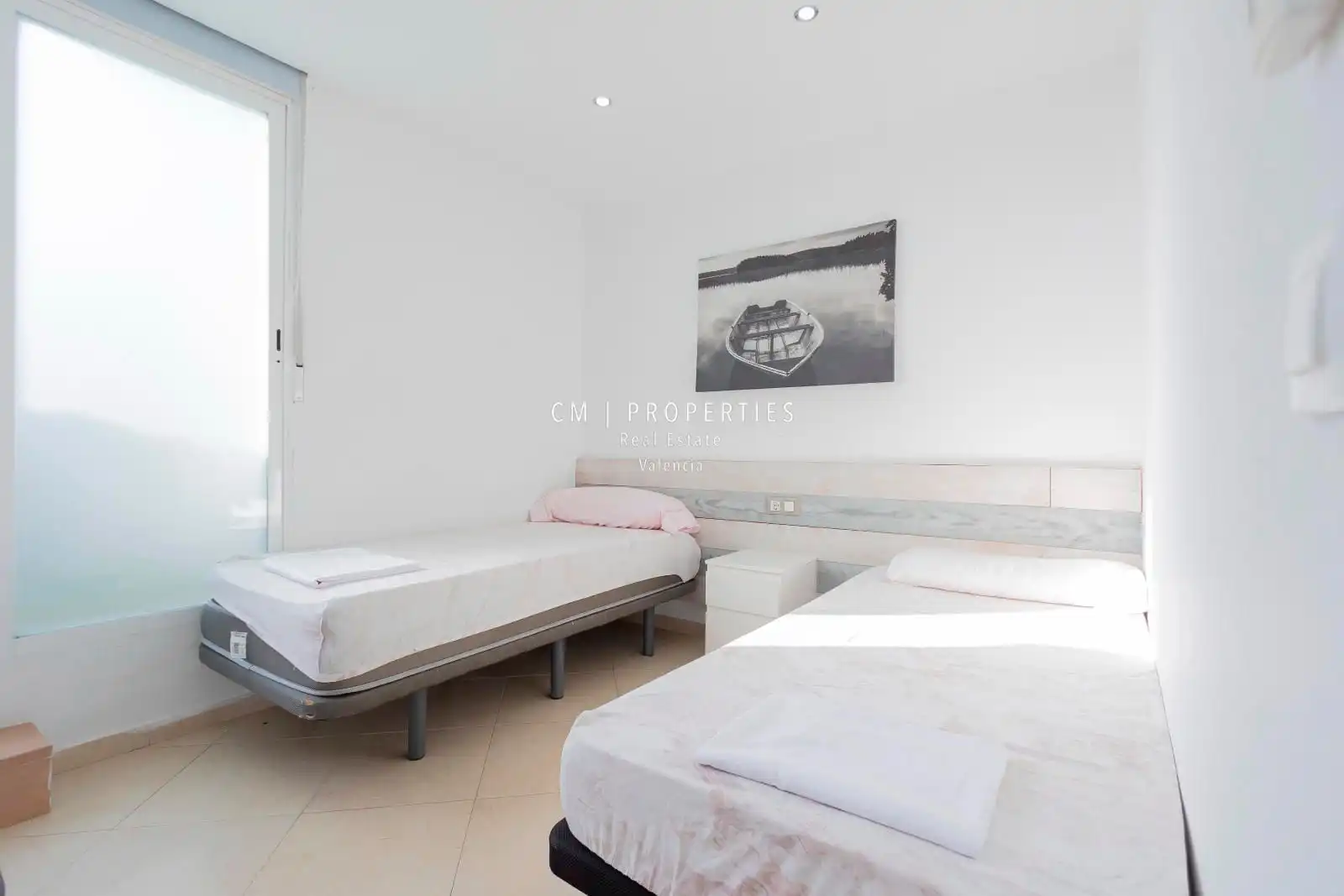 Schlafzimmer von Haus oder Chalet zur Miete in Valencia mit Klimaanlage, Heizung und Terrasse