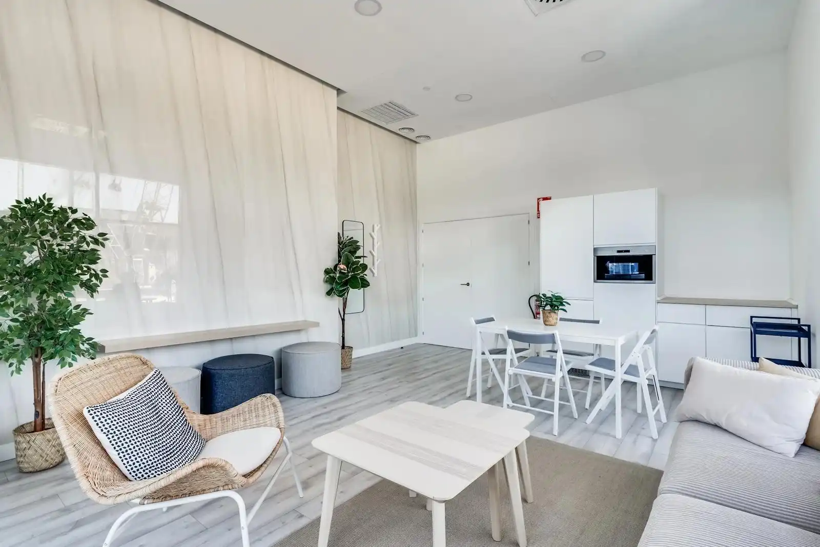Wohnzimmer von Wohnungen zum Verkauf in Málaga mit Klimaanlage, Heizung und Terrasse