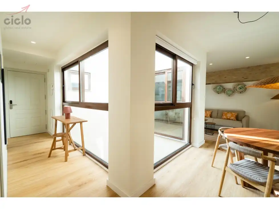 Balcony of Flat for sale in Sevilla  with Terrace, Swimming Pool and Furnished