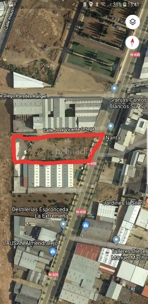 Terreny industrial en venda a Calle Gregorio Silvestre 122