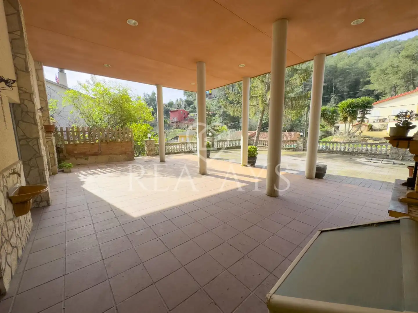 Terraza de Casa o chalet en venta en Vallirana con Aire acondicionado, Calefacción y Jardín privado