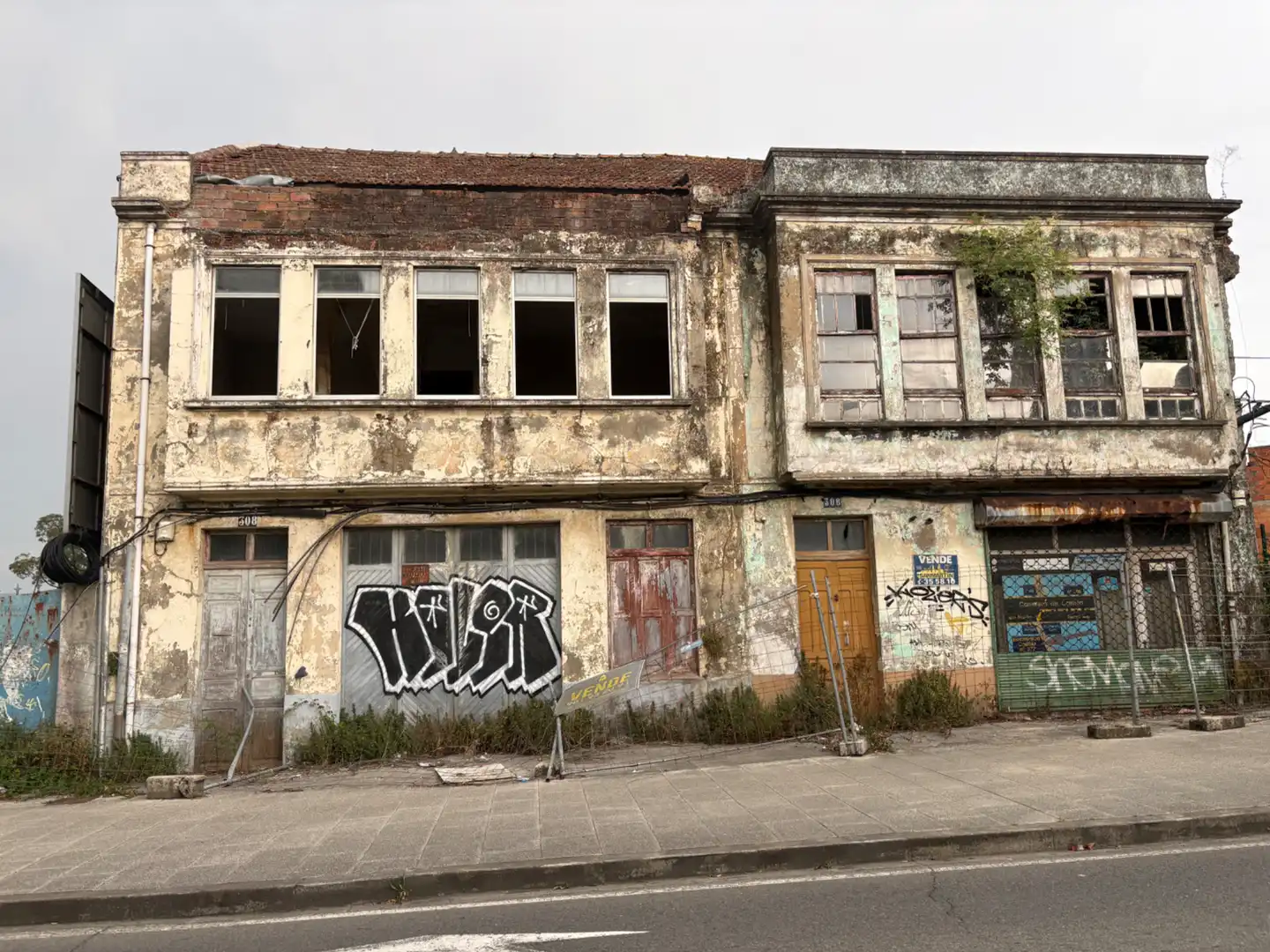Vista exterior de Casa o xalet en venda en Ferrol