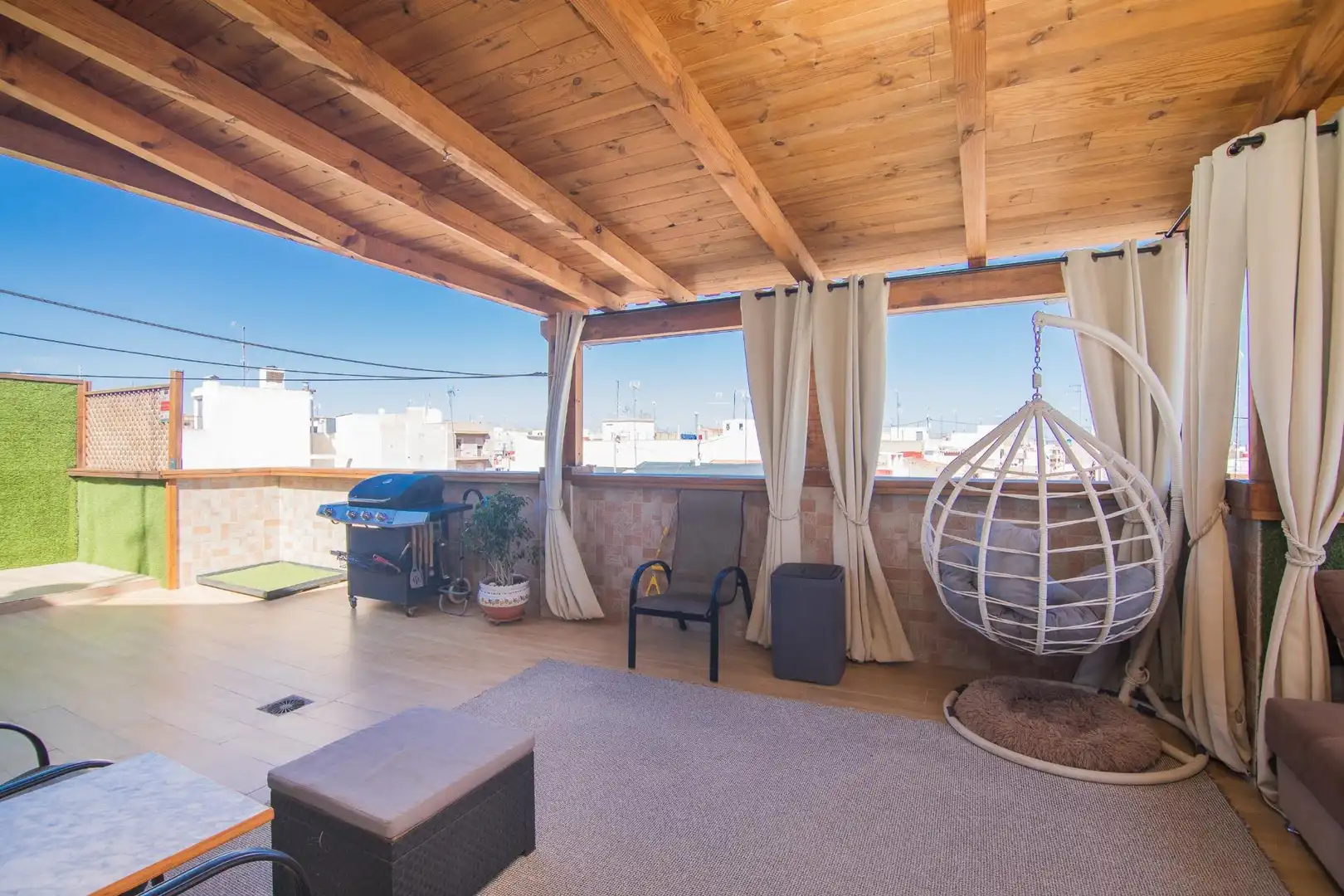Terraza de Ático en venta en Elche / Elx con Aire acondicionado, Calefacción y Terraza
