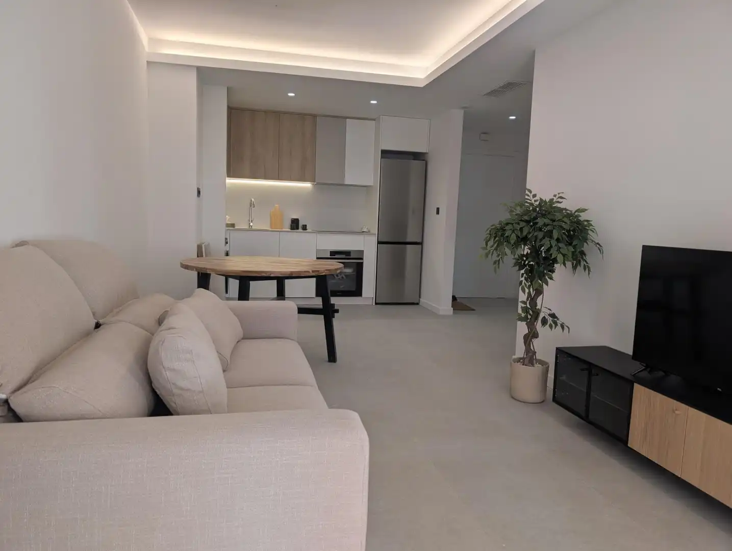 Sala de estar de Piso en venta en Castalla con Calefacción, Terraza y Balcón