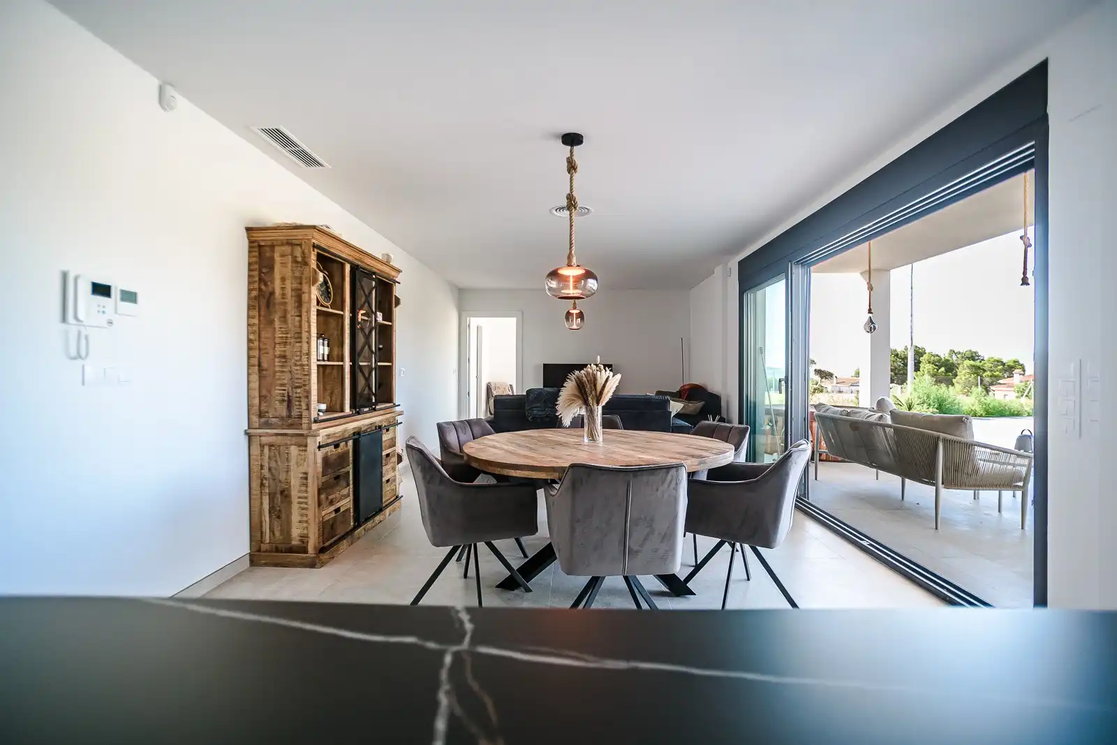 Comedor de Casa o chalet en venta en Aspe con Aire acondicionado, Calefacción y Jardín privado