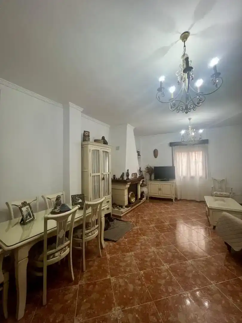 Sala de estar de Casa o chalet en venta en San José del Valle con Aire acondicionado, Jardín privado y Parquet