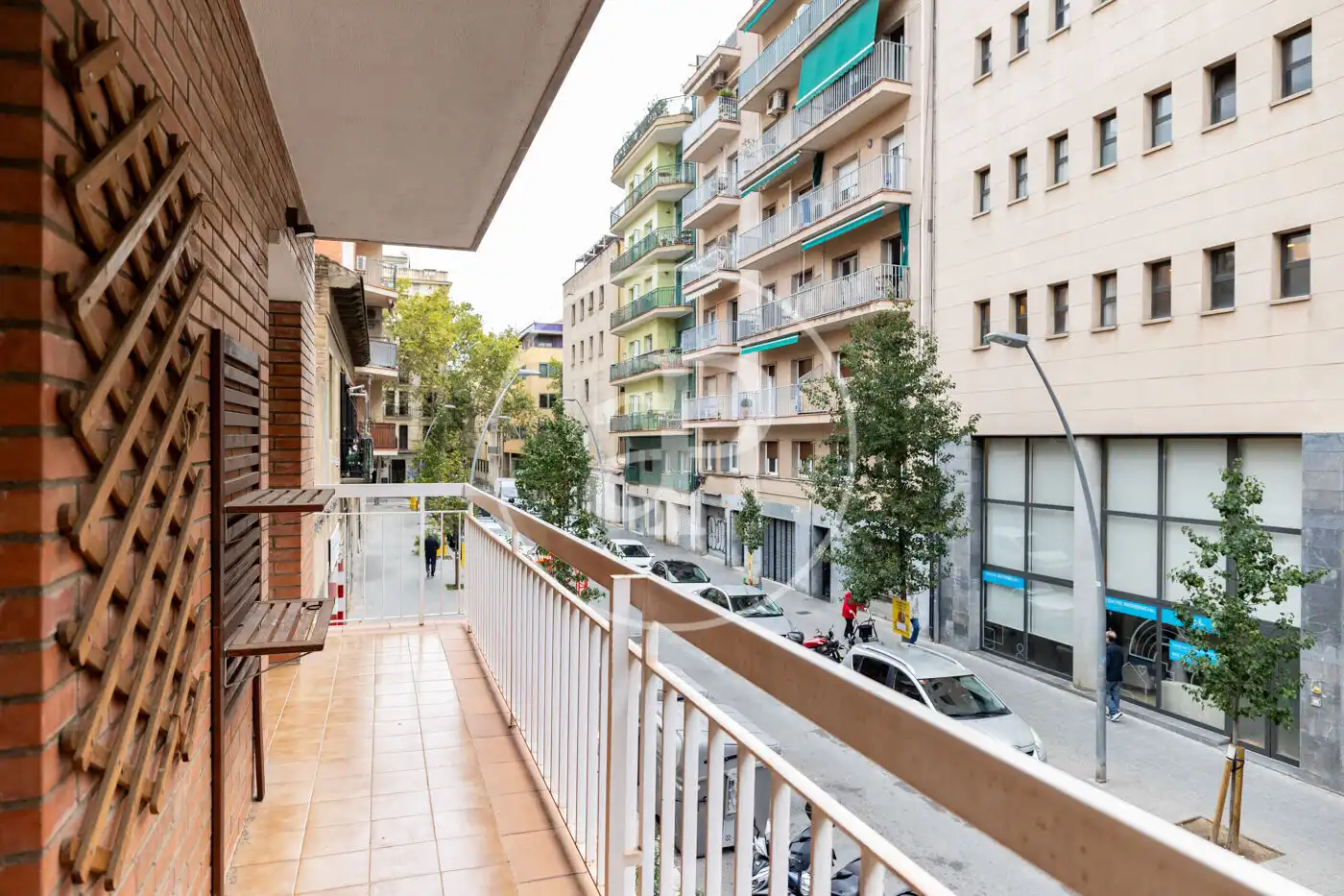 Vista exterior de Piso en venta en Les Corts