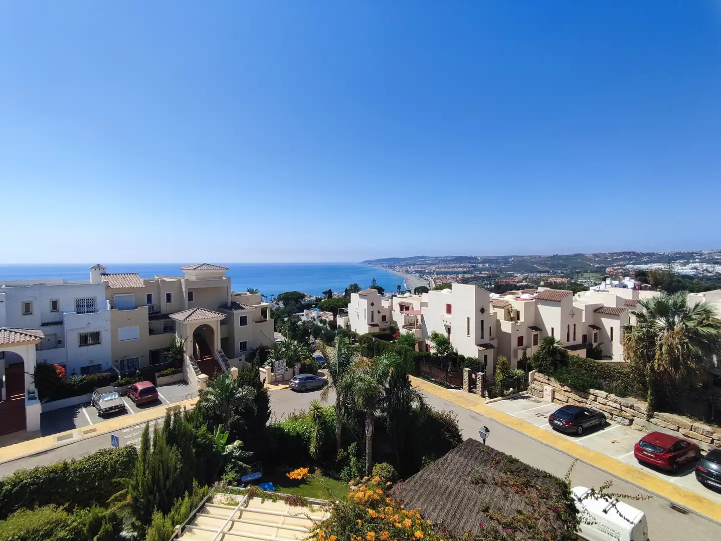 Exterior view of Duplexes for rent in Casares  with Air Conditioner, Heating and Terrace
